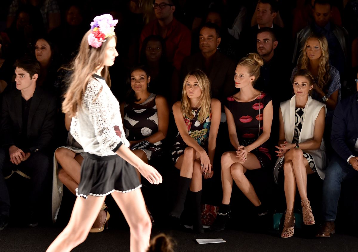 Poppy Delevingne Desigual Fashion Show New York