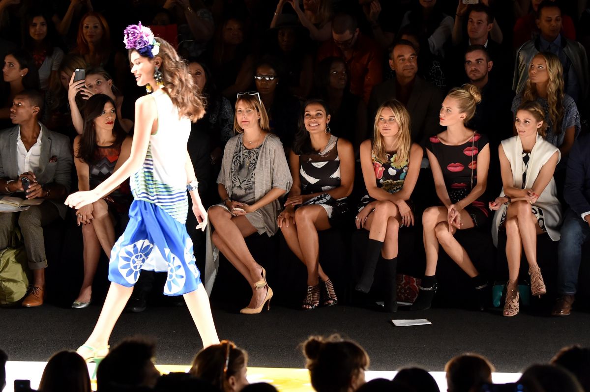 Poppy Delevingne Desigual Fashion Show New York