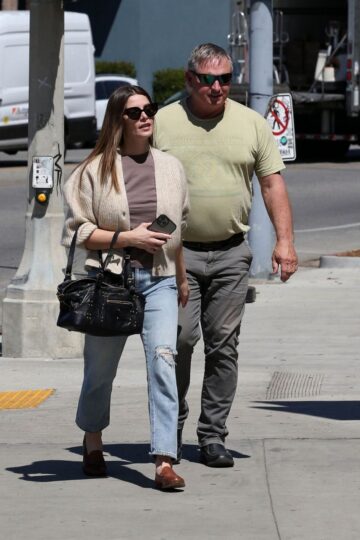 Pregnant Ashley Greene Out West Hollywood