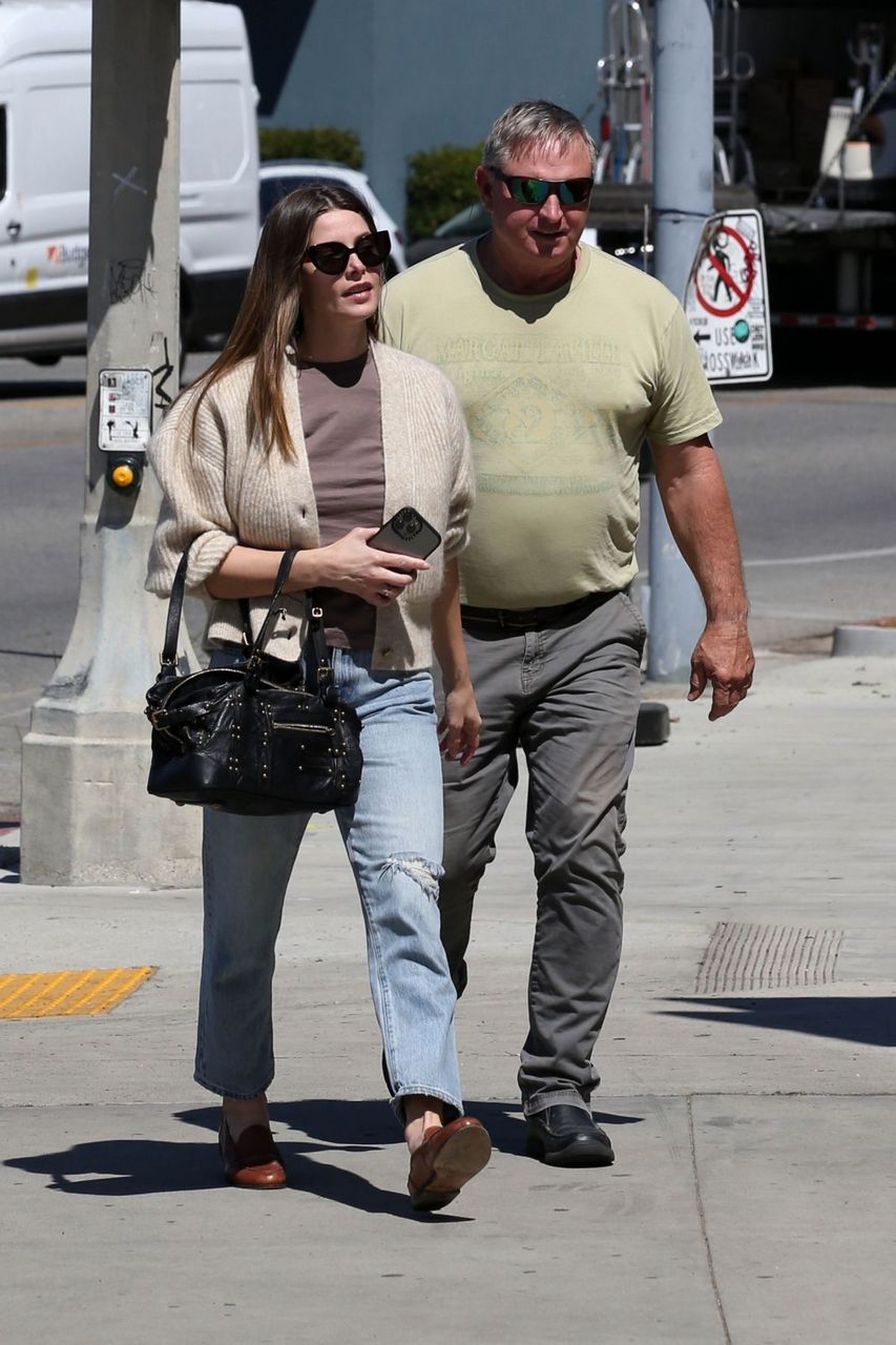 Pregnant Ashley Greene Out West Hollywood
