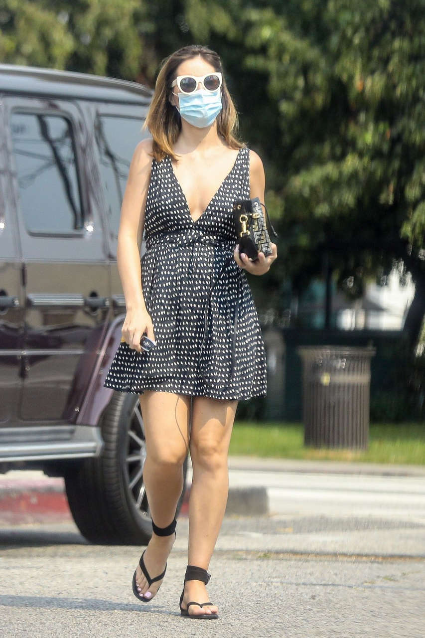 Pregnant Brittny Ward Out Pacific Palisades