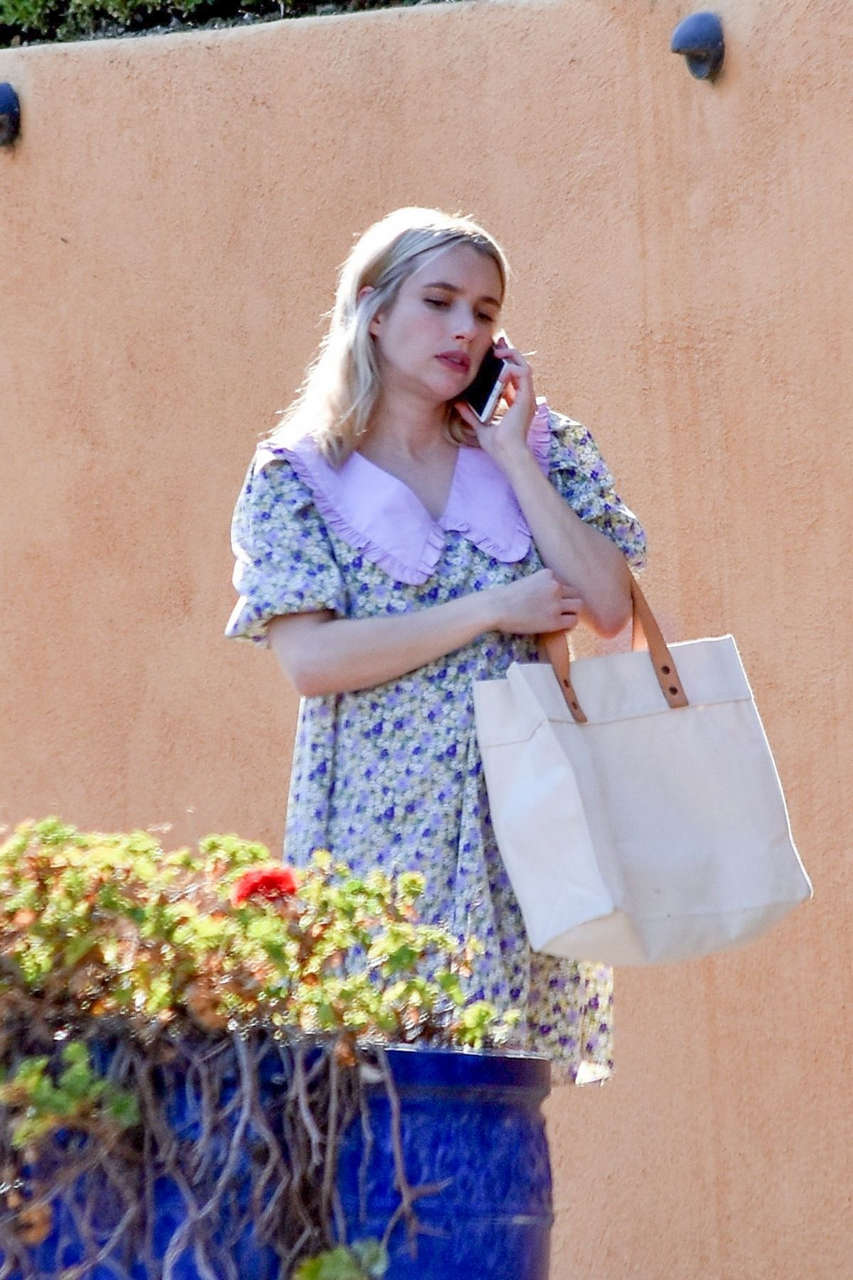 Pregnant Emma Roberts Out About Los Angeles