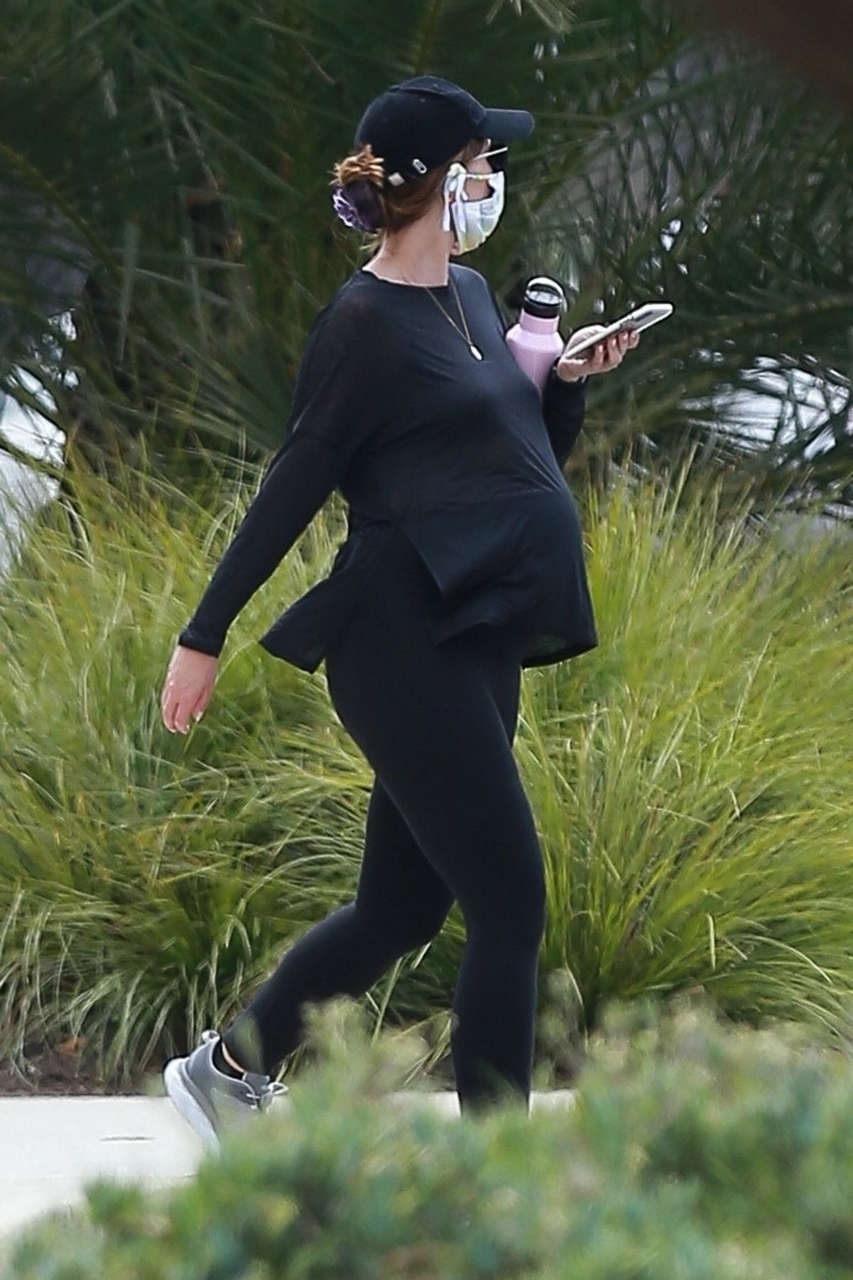 Pregnant Katherine Schwarzenegger Out About Brentwood
