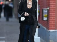 Pregnant Nicky Hilton Out New York