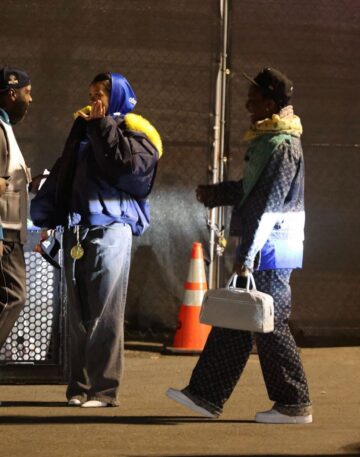 Pregnant Rihanna And Asap Rocky Super Bowl Sofi Stadium Inglewood