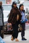 Pregnant Rihanna Out And About New York