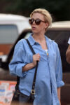 Pregnant Scarlett Johansson Out Abut New York