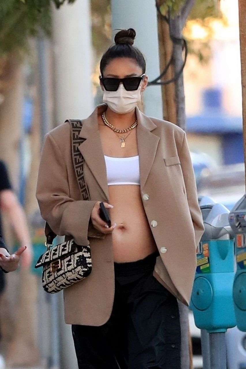 Pregnant Shay Mitchell Out Los Angeles