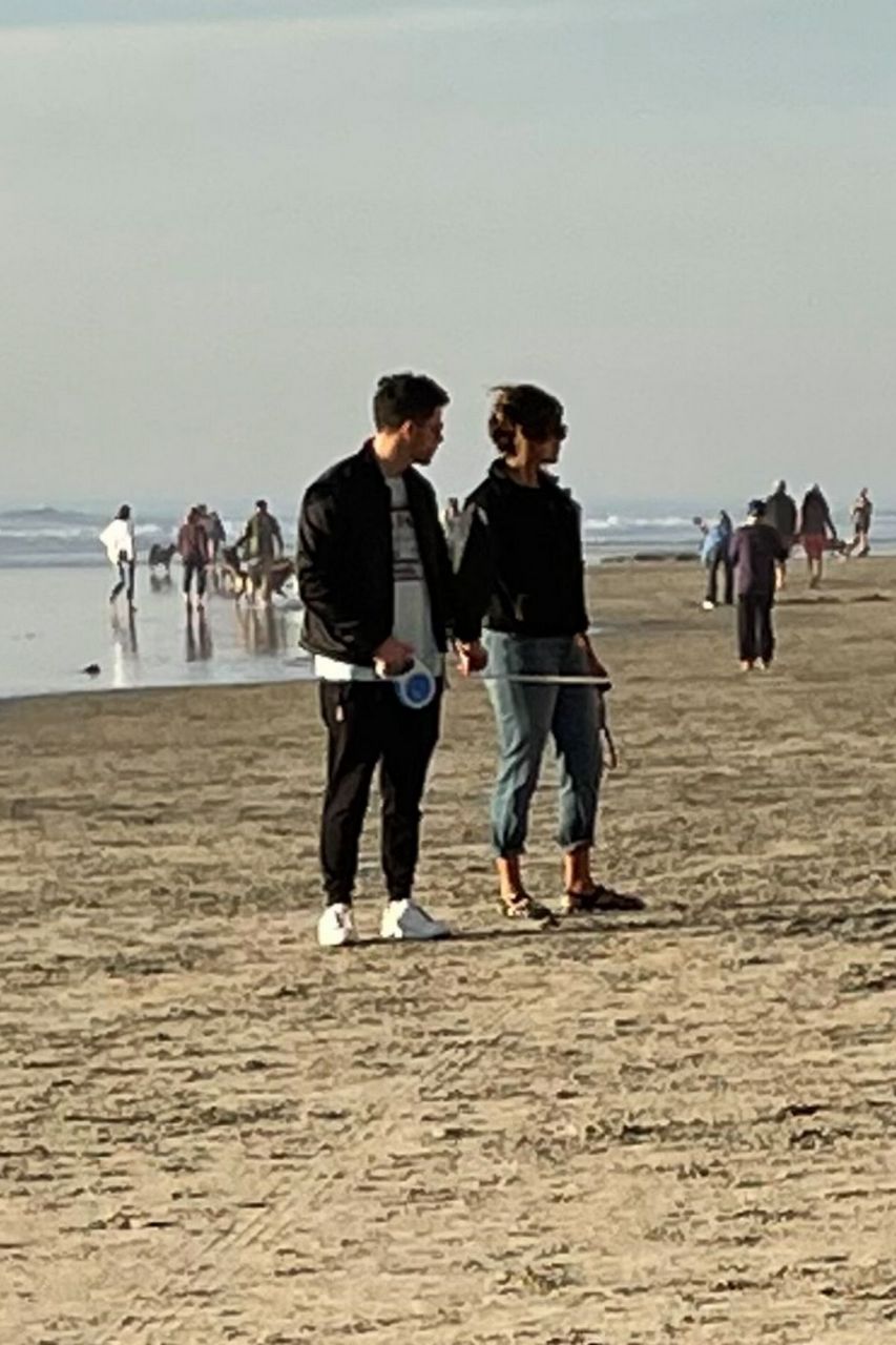 Priyanka Chopra And Nick Jonas Out Beach Del Mar