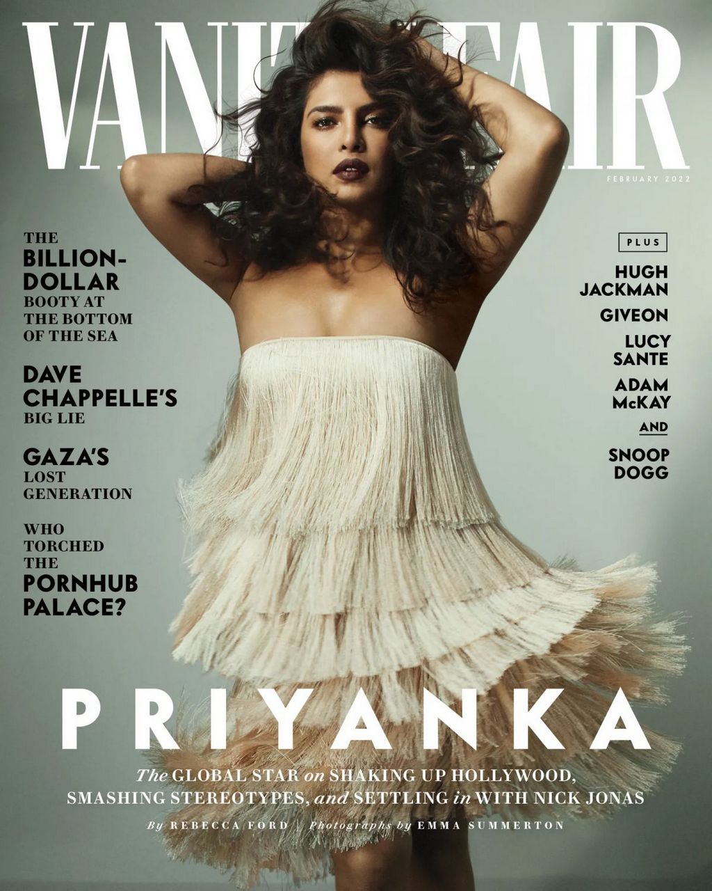 Priyanka Chopra For Vanity Fair Magazine February