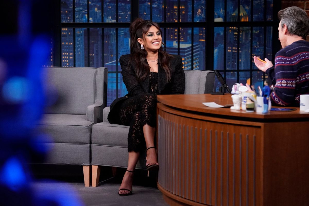 Priyanka Chopra Late Night With Seth Meyers
