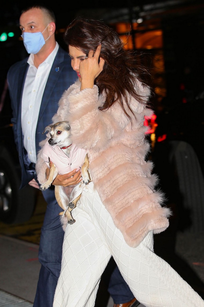 Priyanka Chopra Out With Her Dog New York