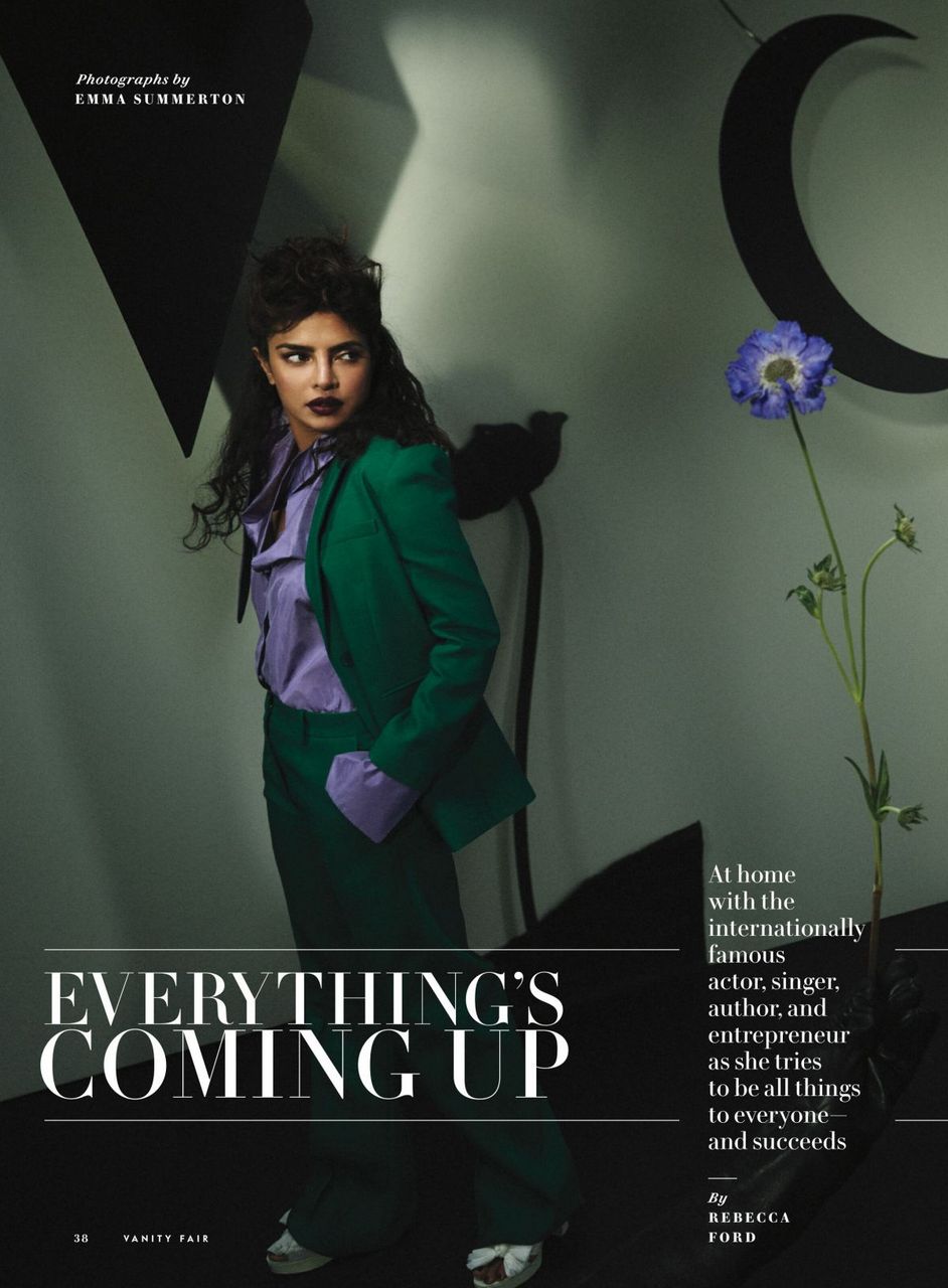 Priyanka Chopra Vanity Fair Magazine February