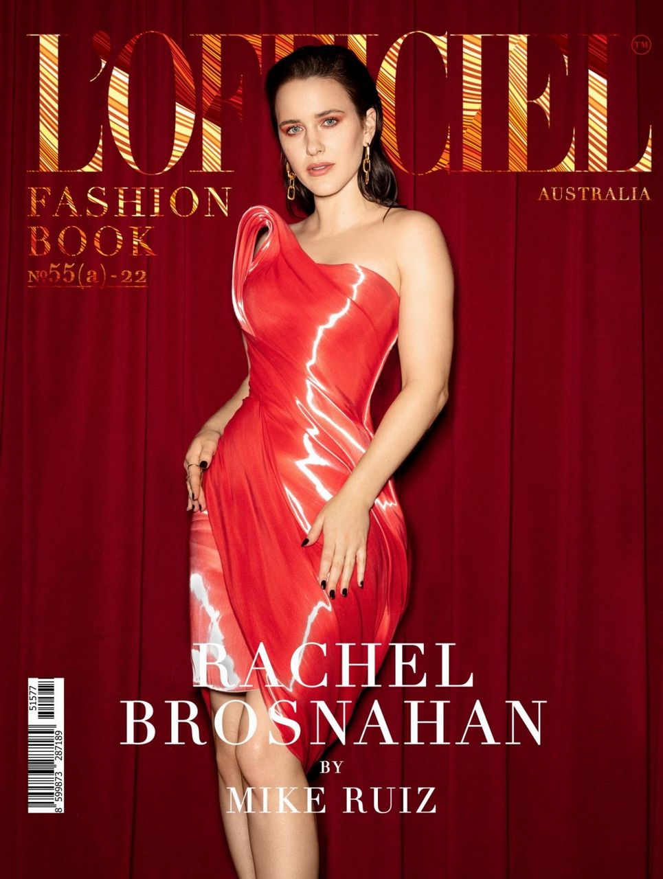 Rachel Brosnahan For L Officel Fashion Book Australia February