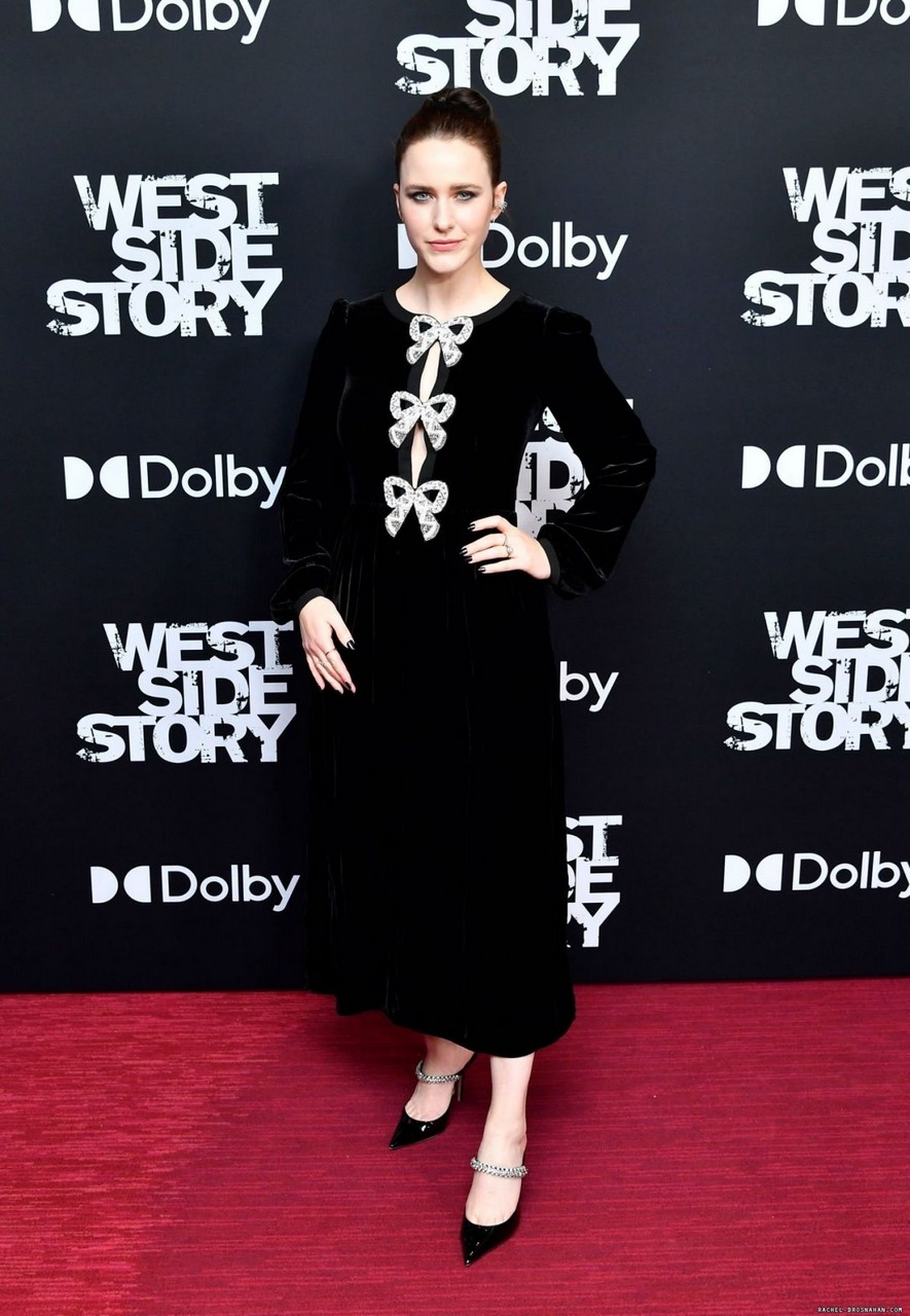 Rachel Brosnahan West Side Story Premiere New York