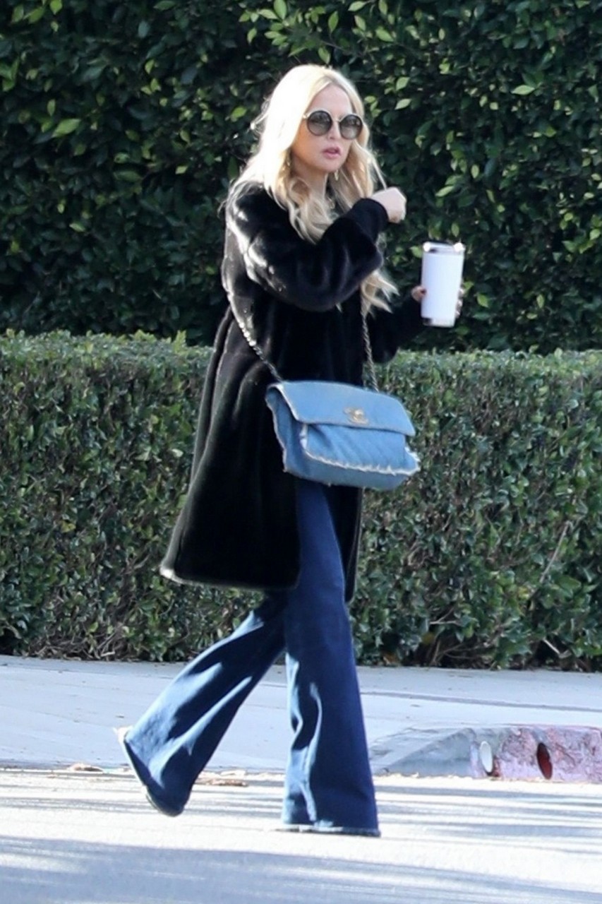 Rachel Zoe Out With Her Coffee Brentwood