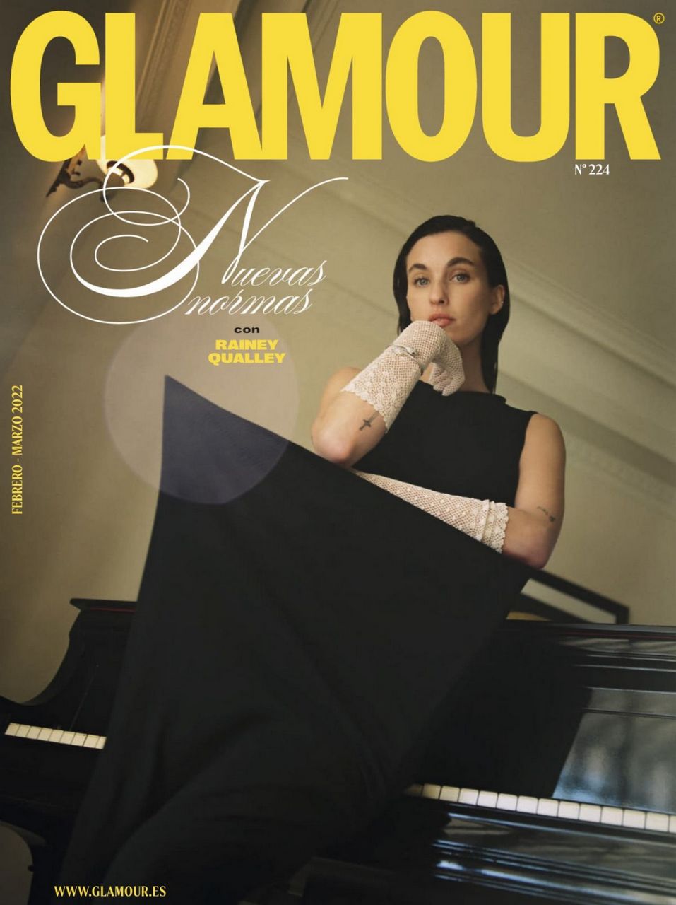 Rainey Qualley Glamour Magazine Spain February