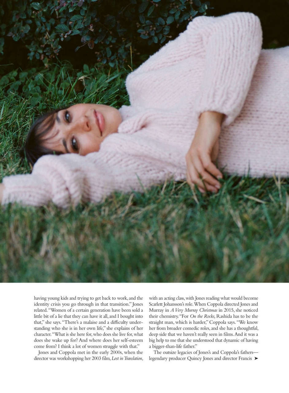 Rashida Jones Harper S Bazaar Magazine October