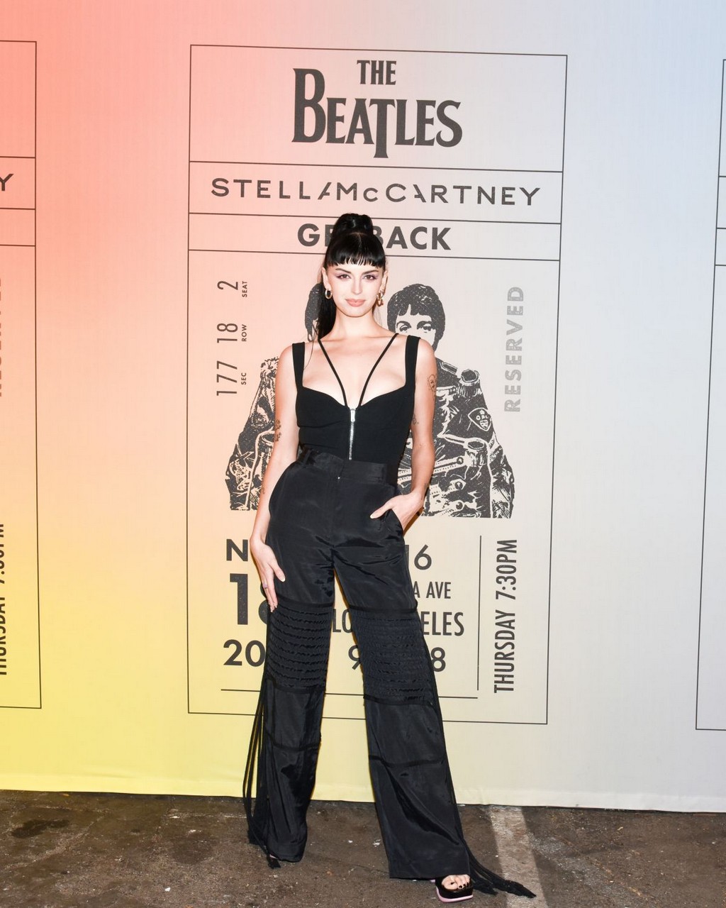 Rebecca Black Stella Mccartney X Beatles Get Back Collection Launch Los Angeles