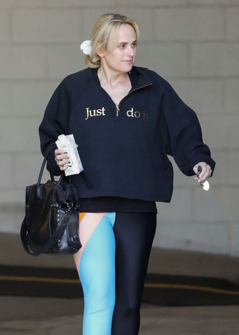 Rebel Wilson Heading To Workout Session Beverly Hills
