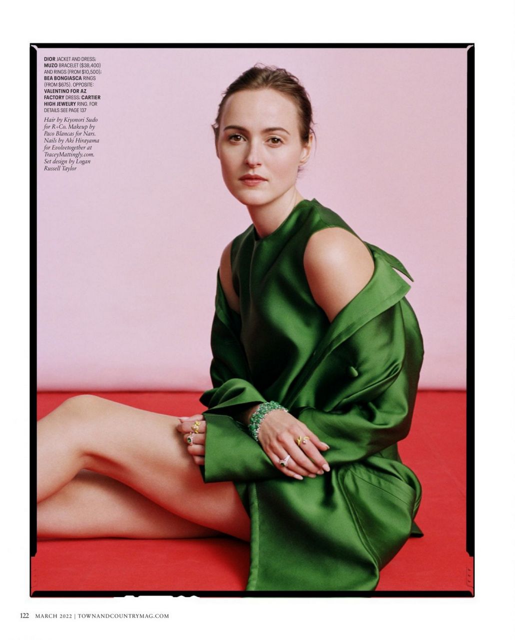 Renate Reinsve For Town Country March