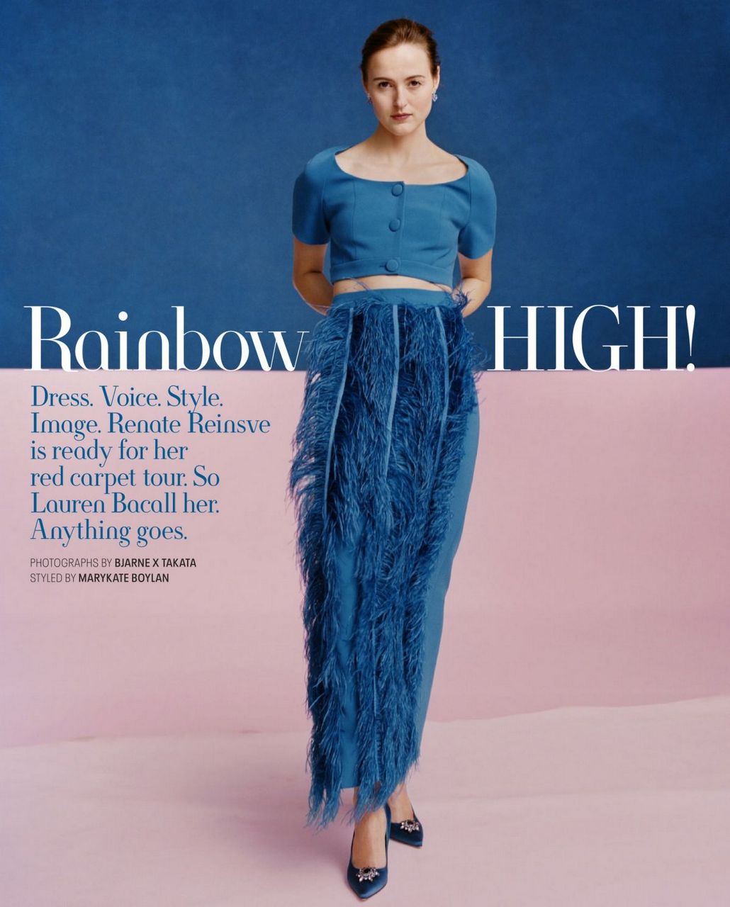 Renate Reinsve For Town Country March