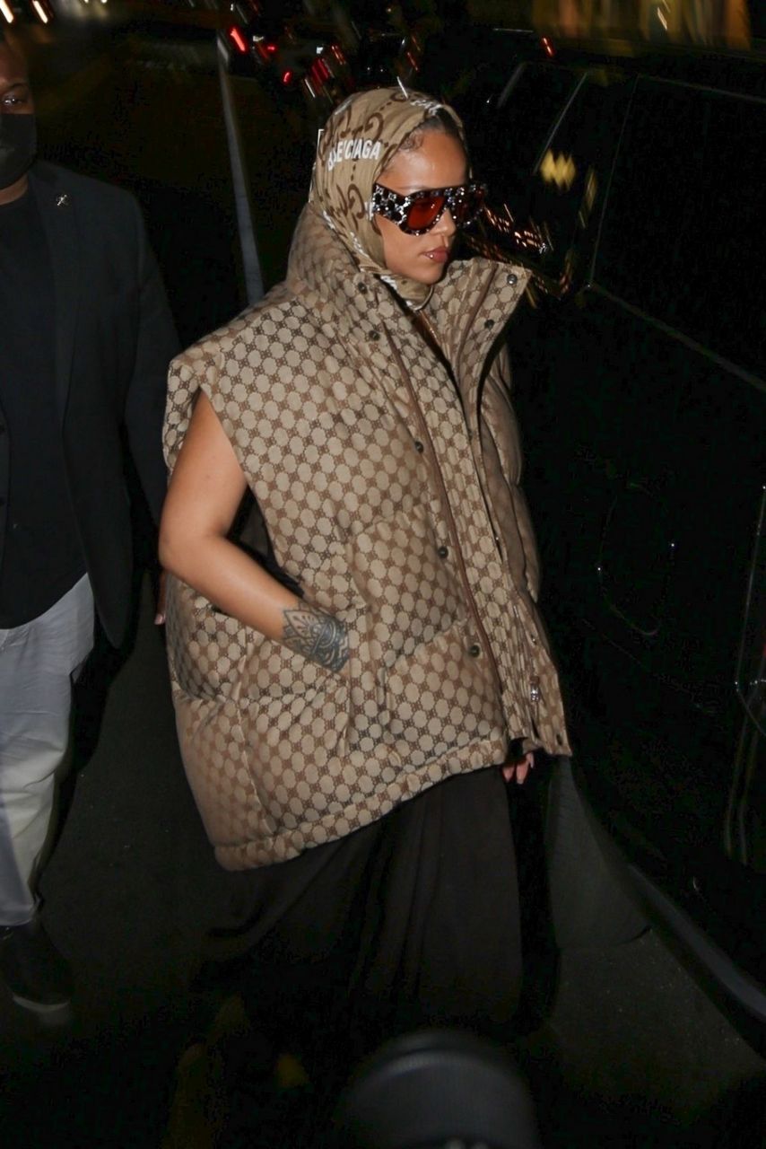 Rihanna And Asap Rocky Out For Dinner Giorgio Baldi Santa Monica