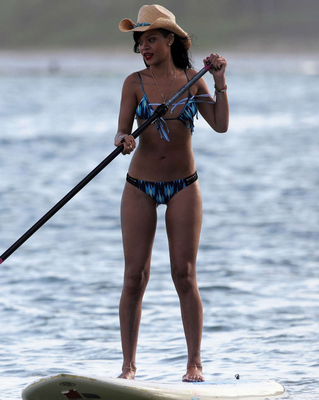 Rihanna Bikini Candids Beach Hawaii