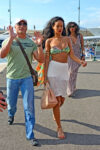 Rihanna Bikini Top Out About St Tropez