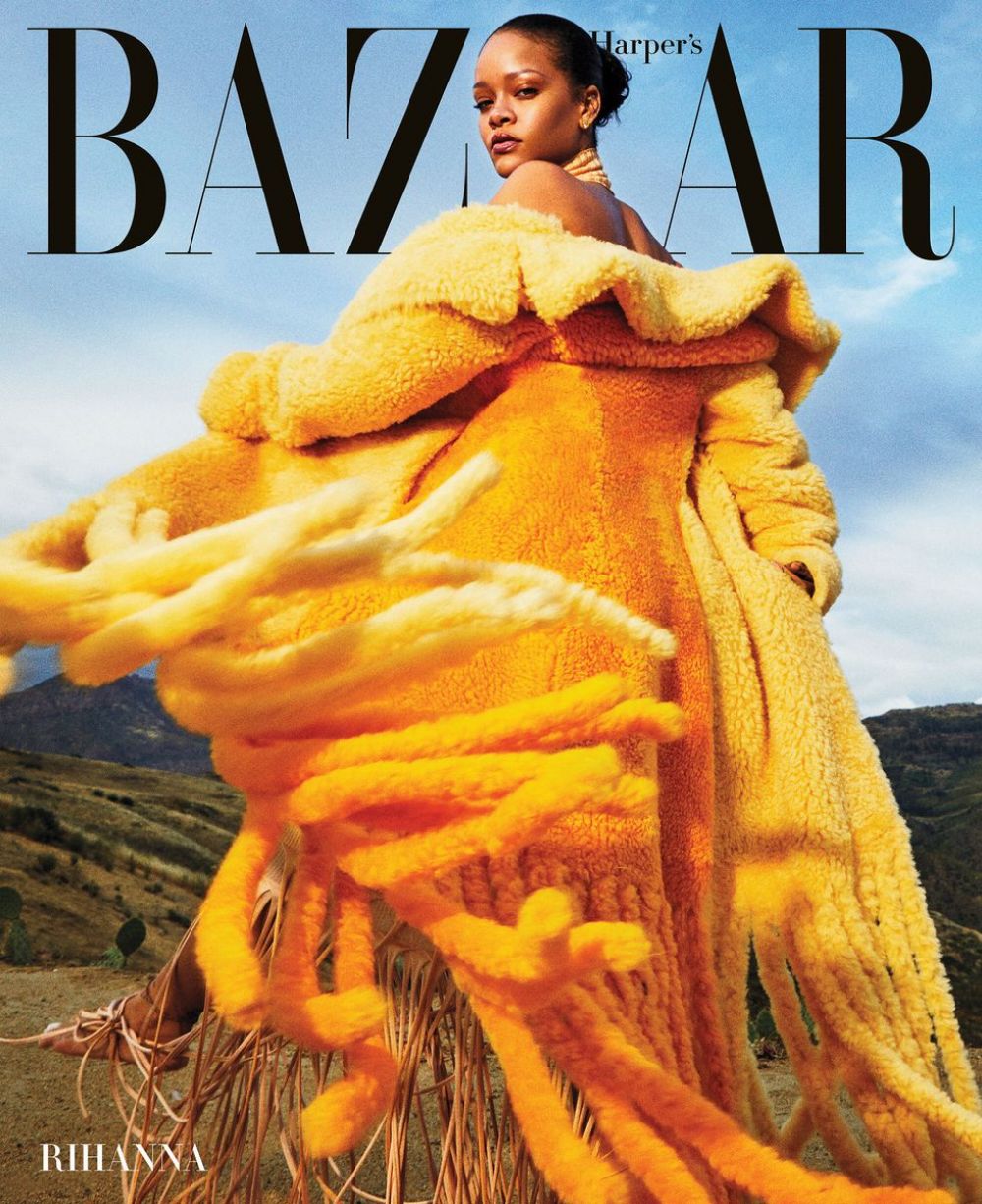 Rihanna Harper Bazaar Magazine September