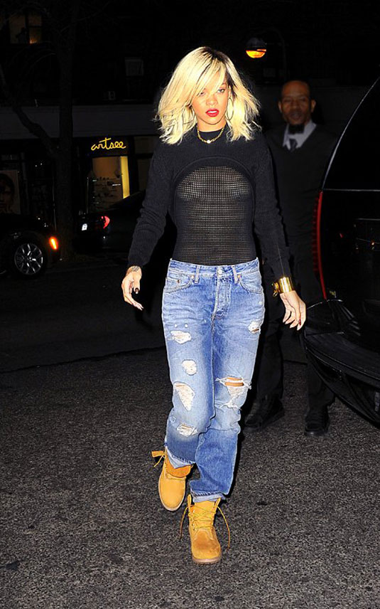 Rihanna Leaves Da Silvano Restaurant New York