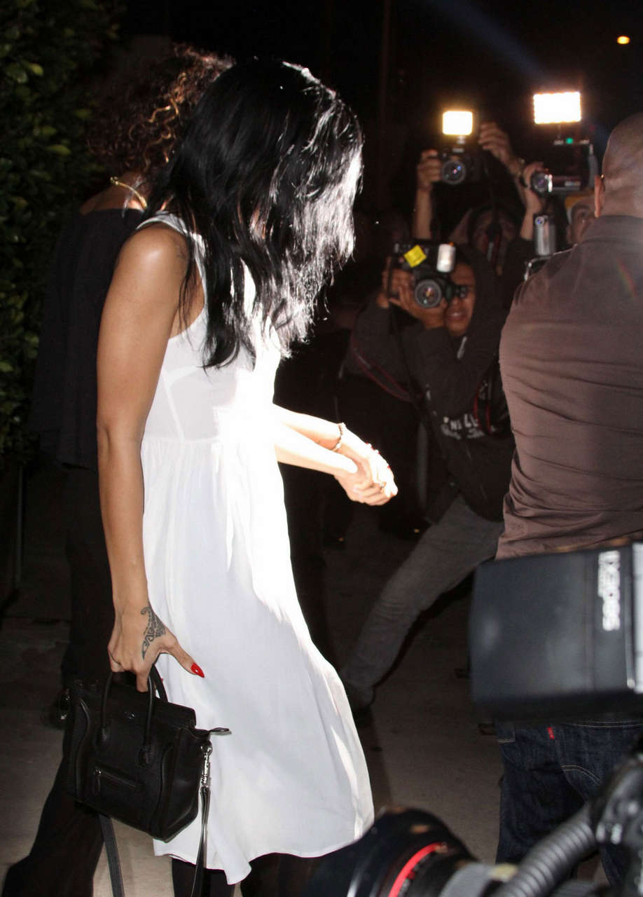Rihanna Leaving Roxbury Night Club Hollywood