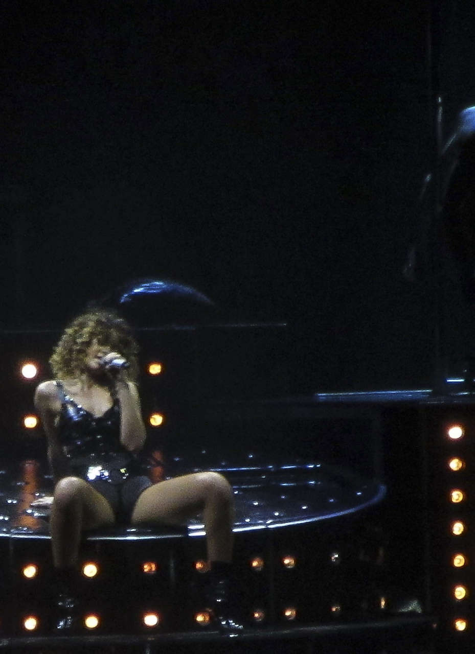 Rihanna Performs At Loud Tour In Madrid Spain