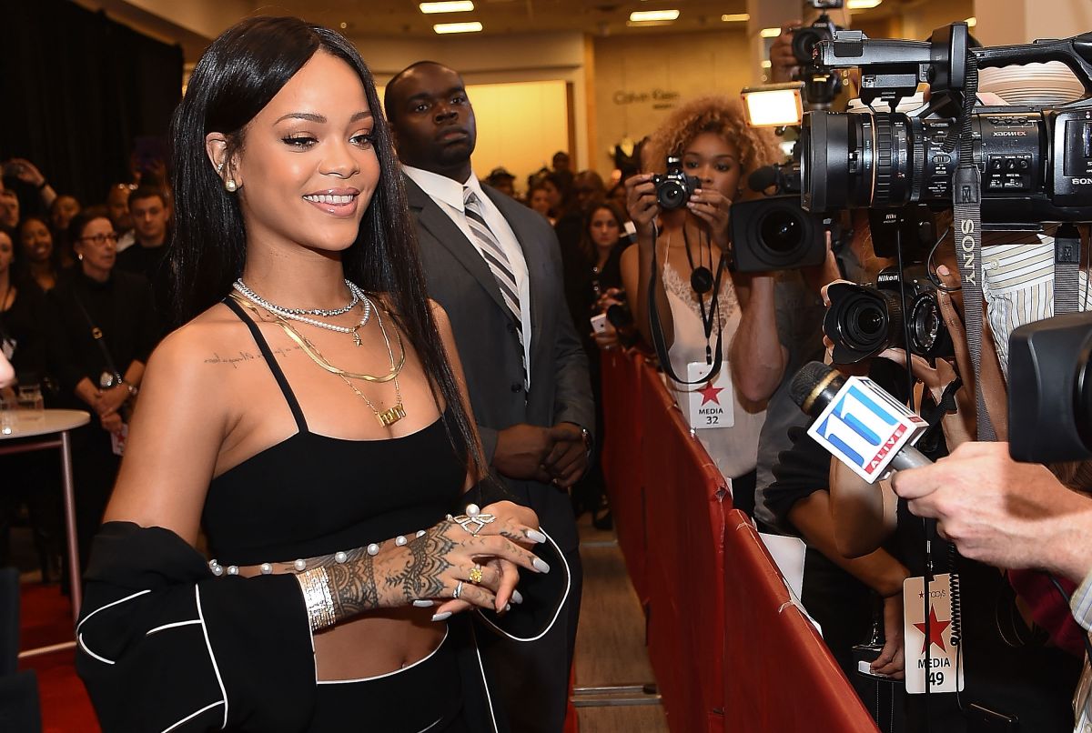 Rihanna Rogue Man Fragrance Launch Atlanta