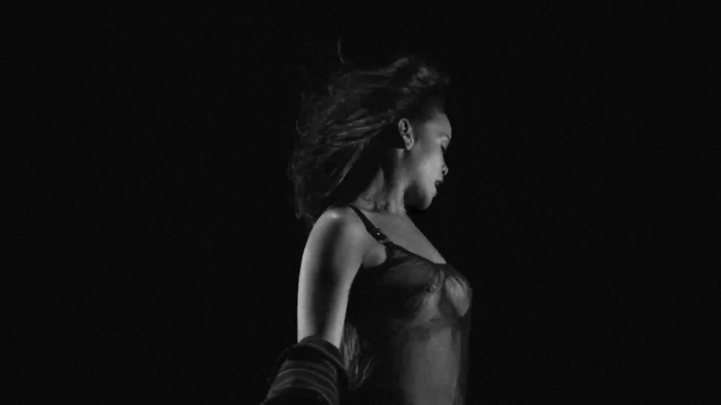 Rihanna Topless See Through