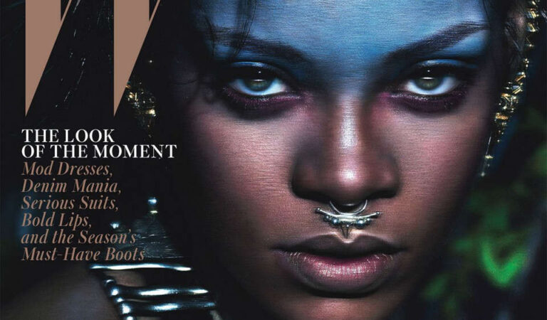 Rihanna W Magazine Spetember 2014 Issue (8 photos)