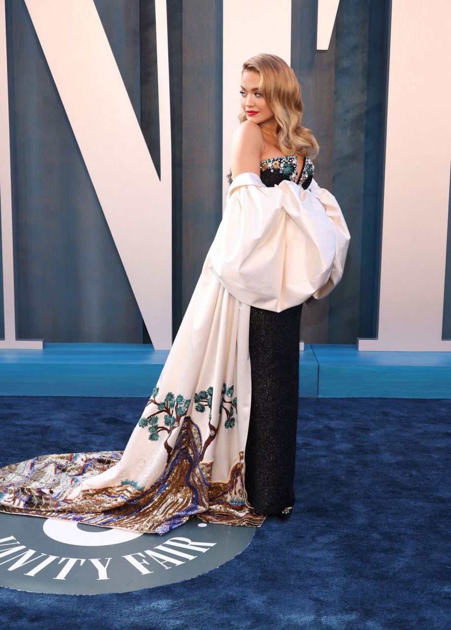 Rita Ora 2022 Vanity Fair Oscar Party Beverly Hills