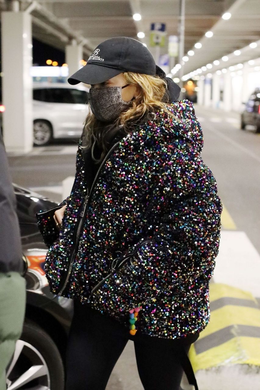 Rita Ora Arrives Airport Milan