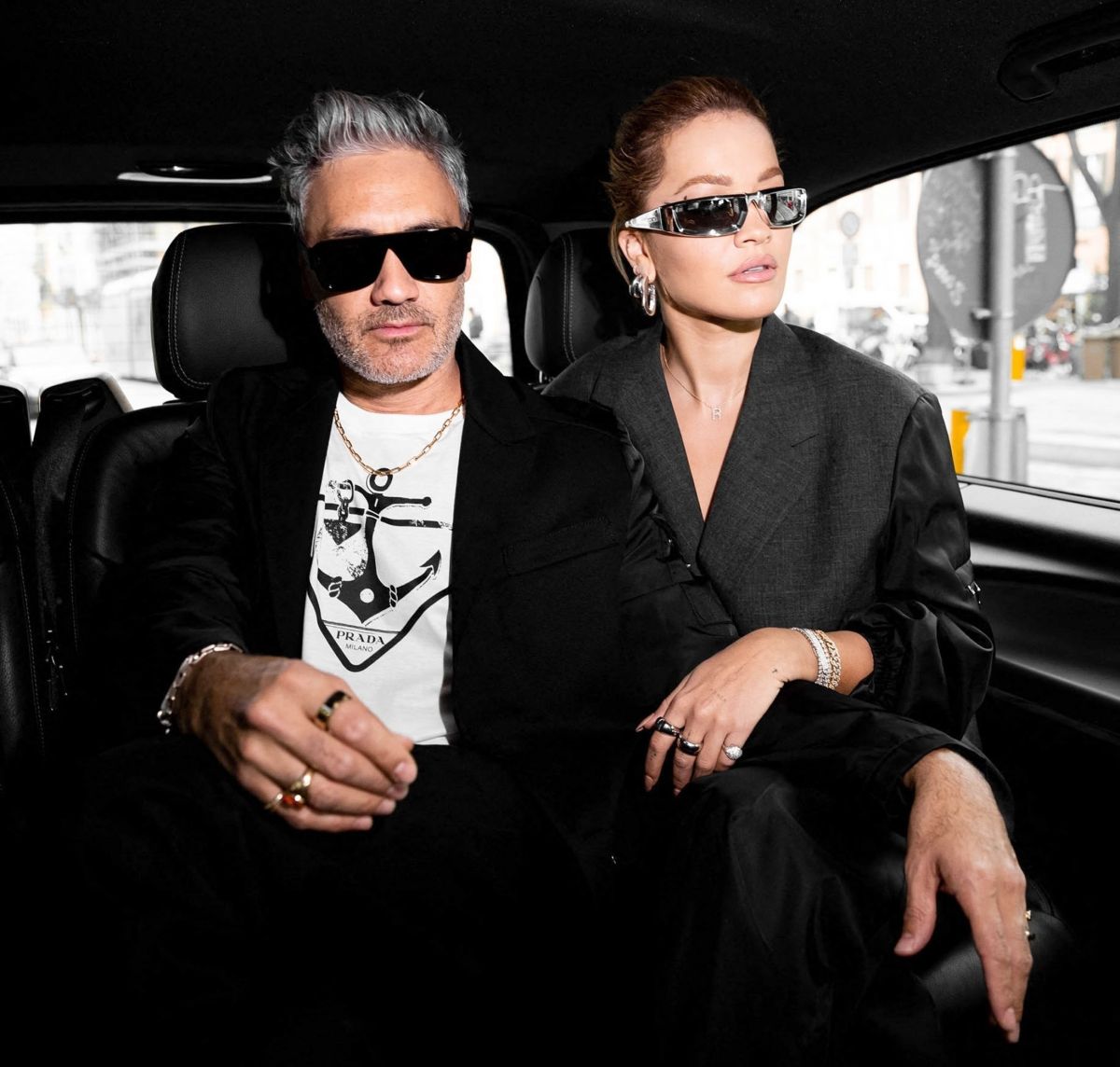 Rita Ora Arrives Prada Show Milan Fashion Week