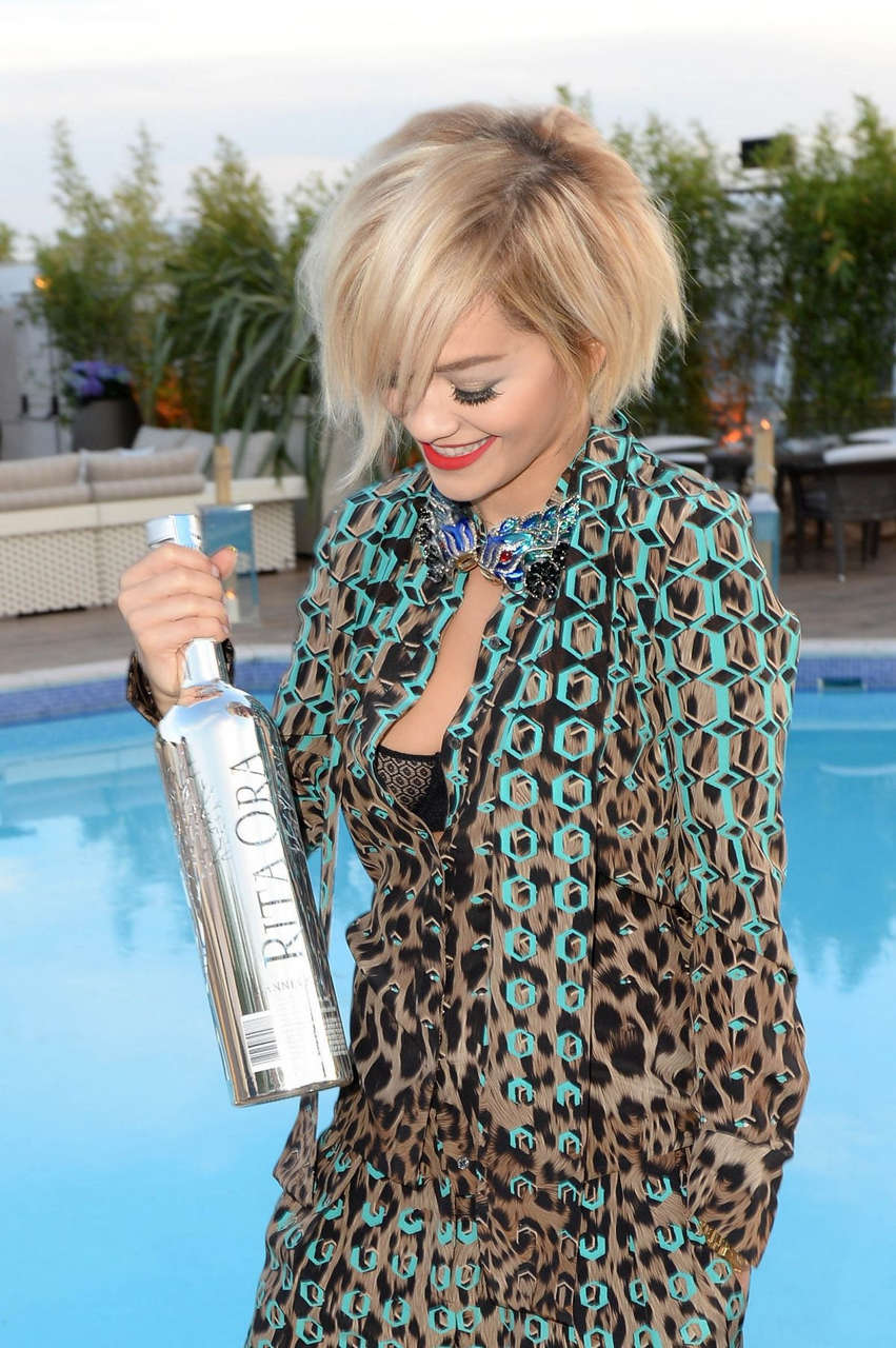 Rita Ora Belvedere Vodkas Party Cannes Film Festival