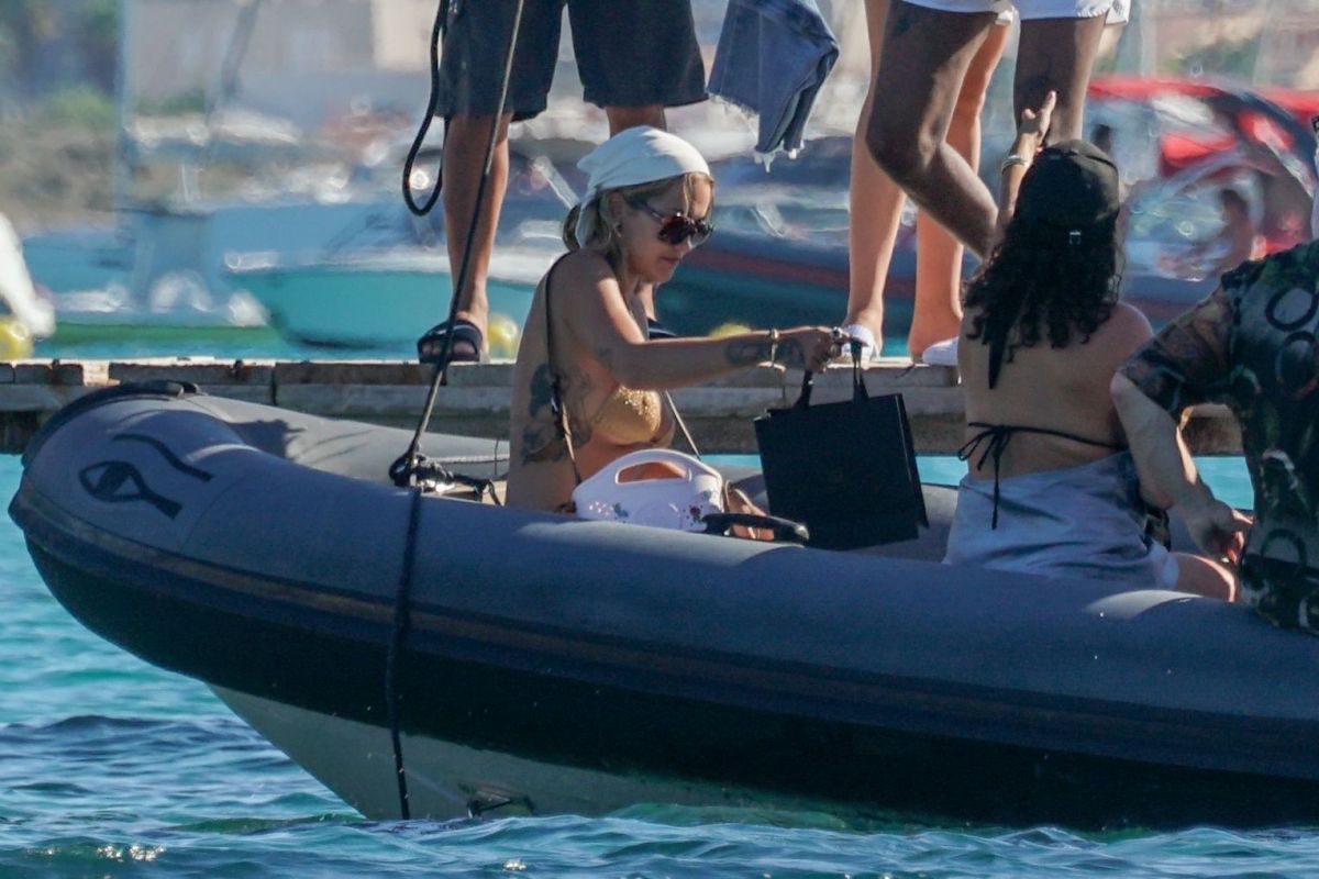 Rita Ora Bikini Vacation Spain