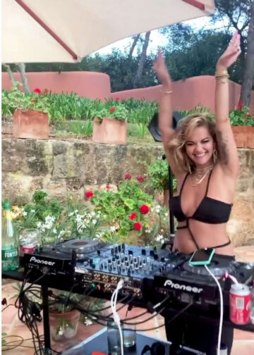 Rita Ora Birthday Party Ibiza