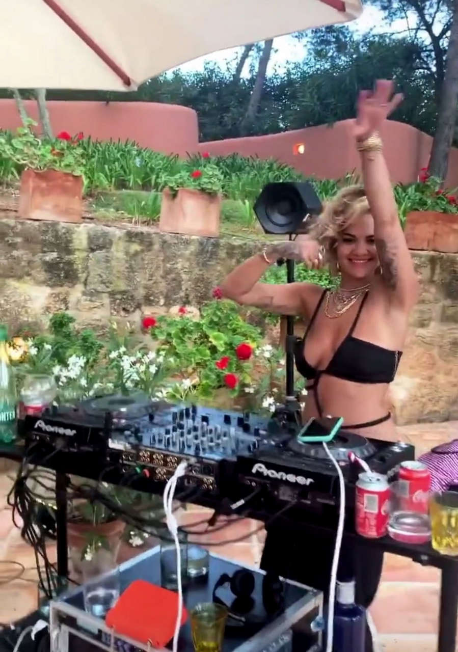 Rita Ora Birthday Party Ibiza