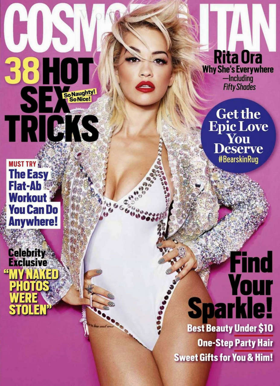 Rita Ora Cosmopolitan Magazine December 2014 Issue