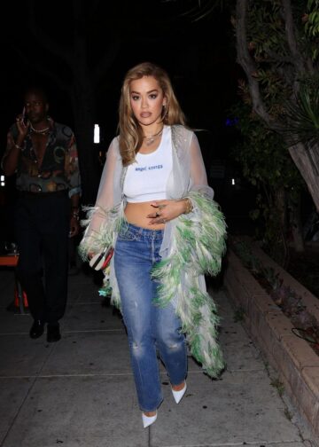 Rita Ora Heading To Matsuhisa Los Angeles