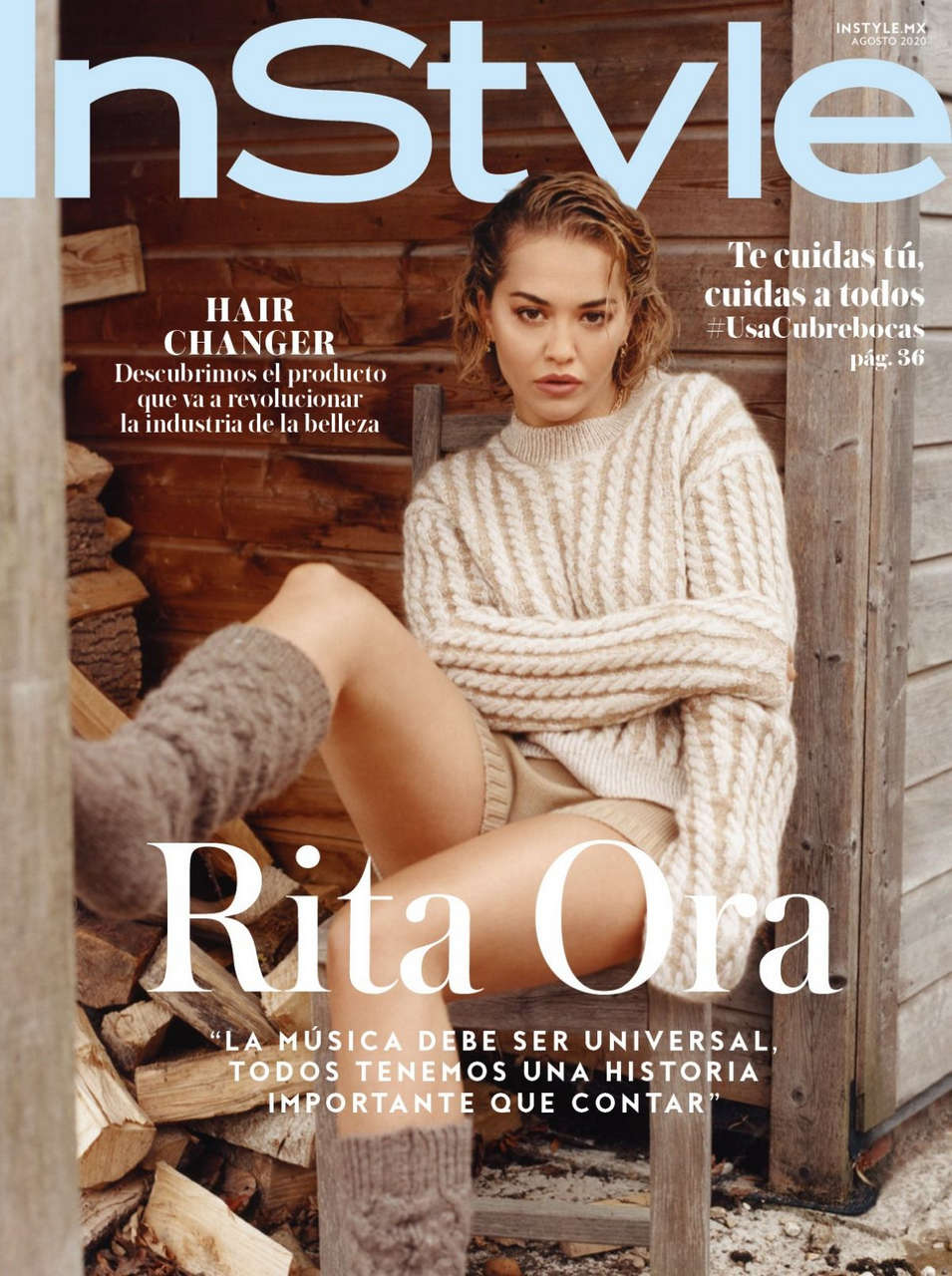 Rita Ora Instyle Magazine Mexico August