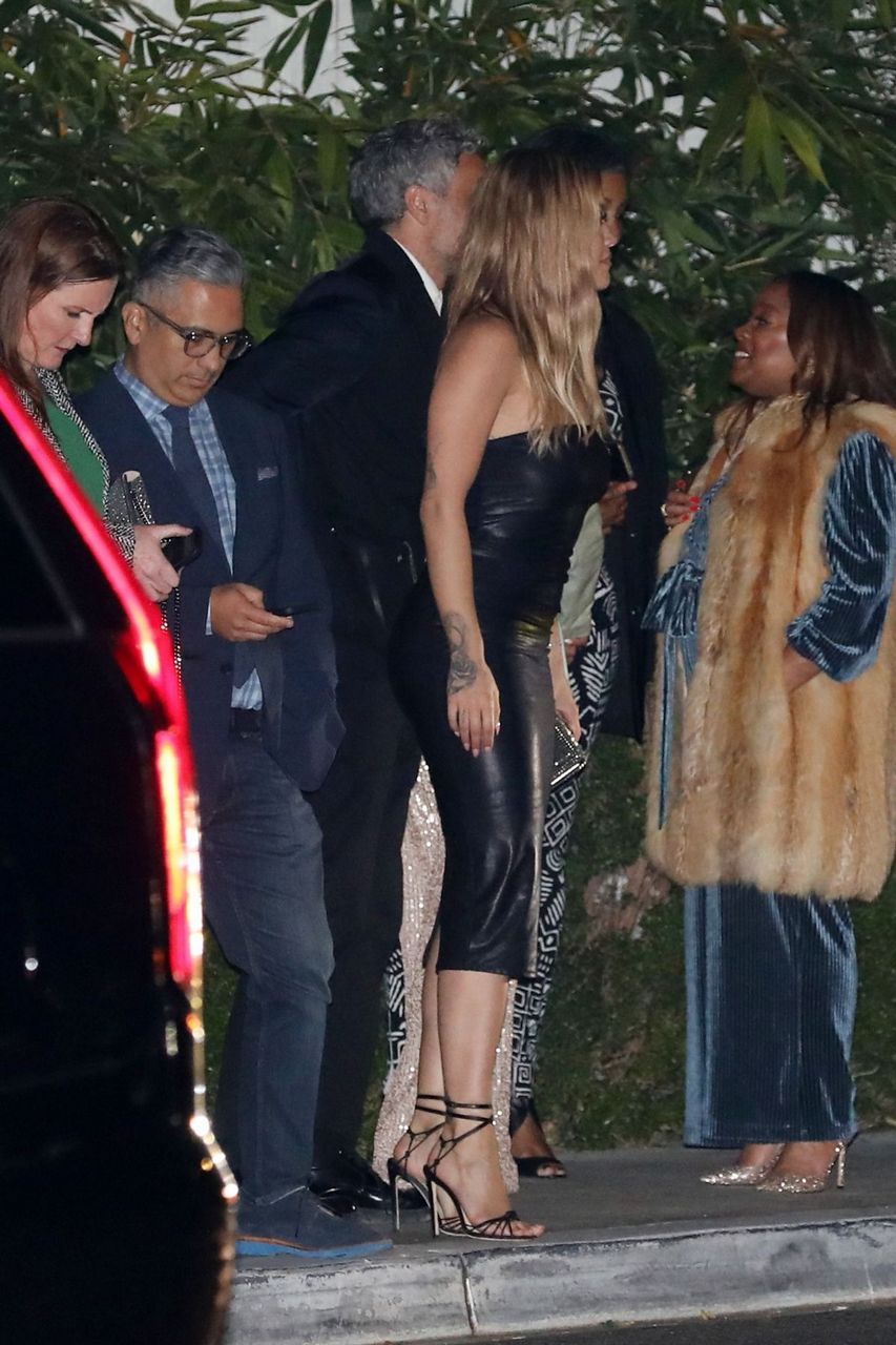 Rita Ora Leaves Caa Pre Oscar Party San Vicente Bungalows West Hollywood