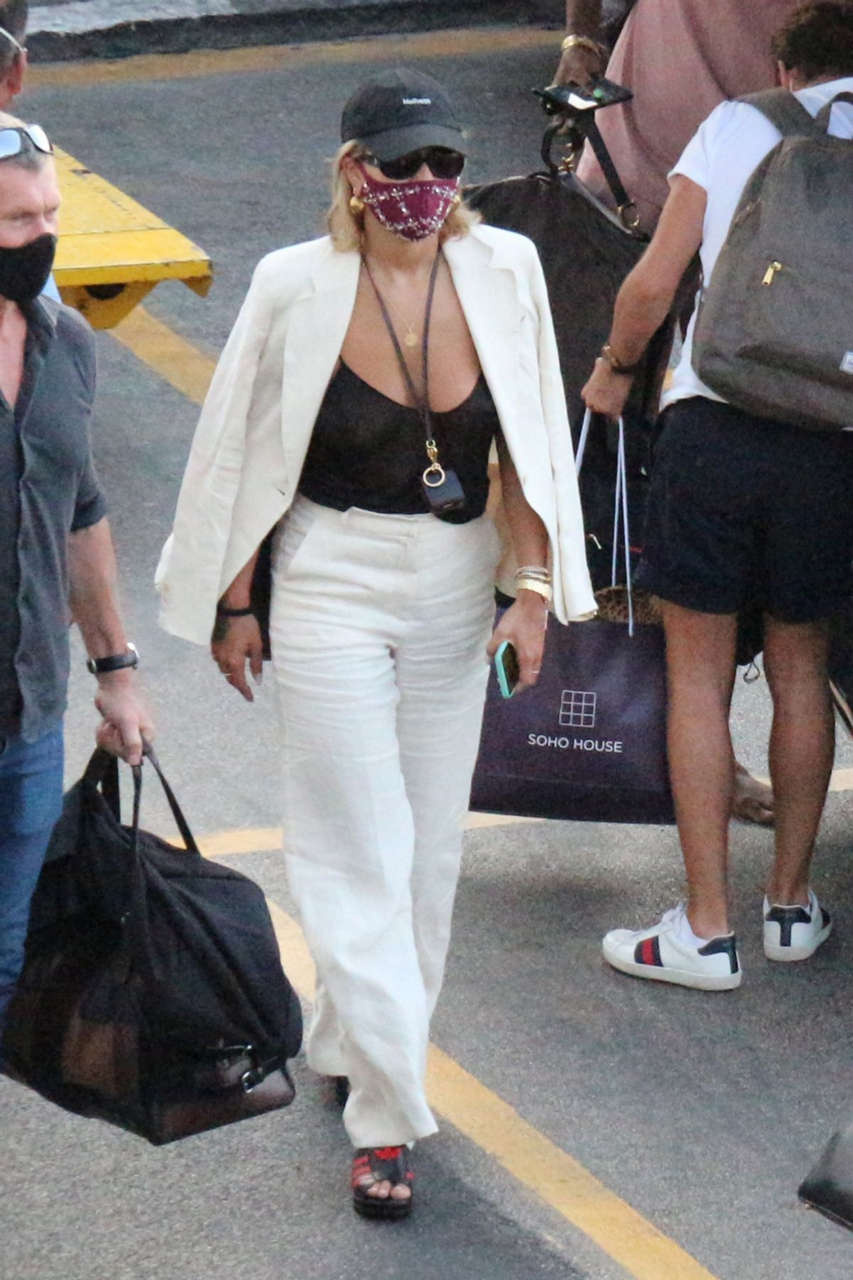 Rita Ora Out About Capri