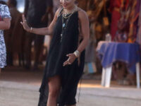 Rita Ora Out About Ibiza