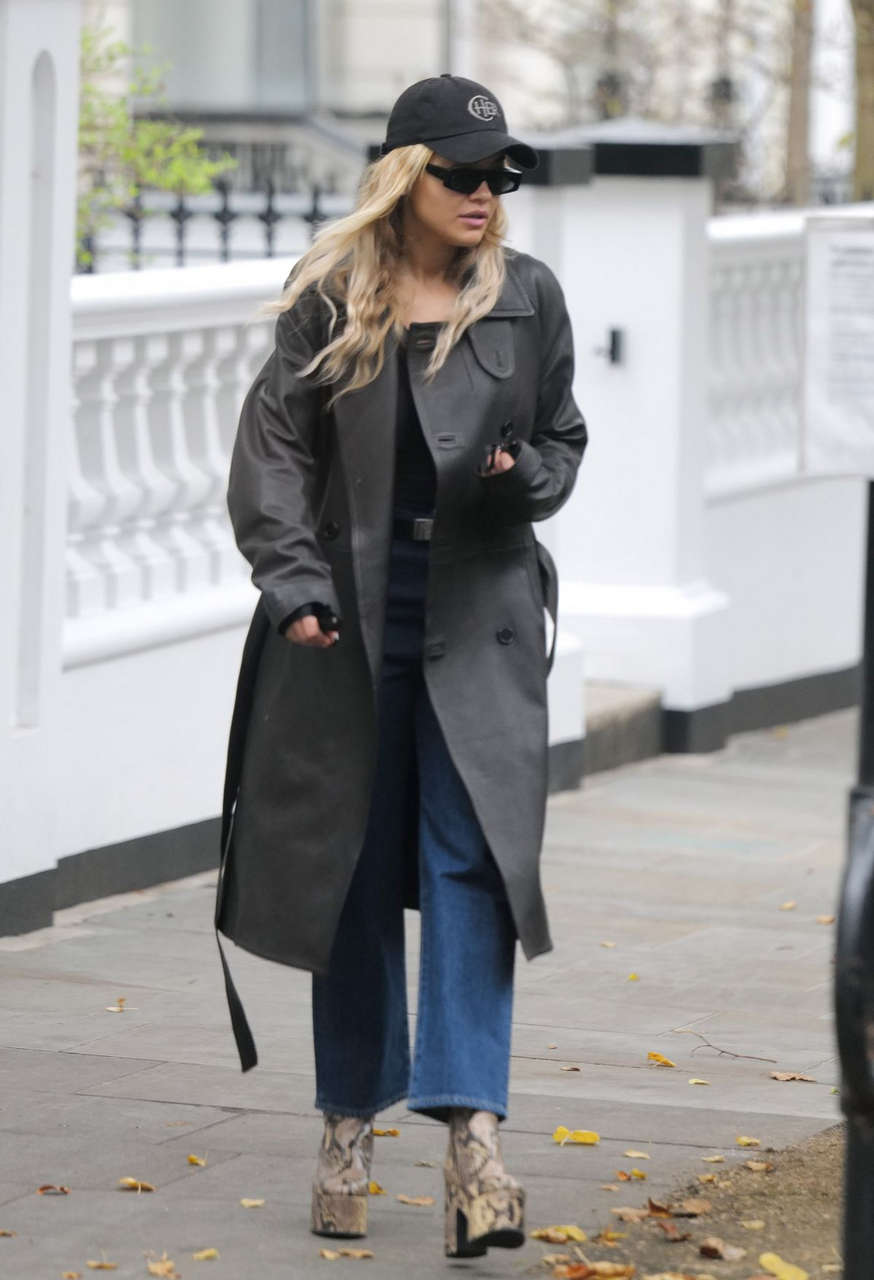 Rita Ora Out About London